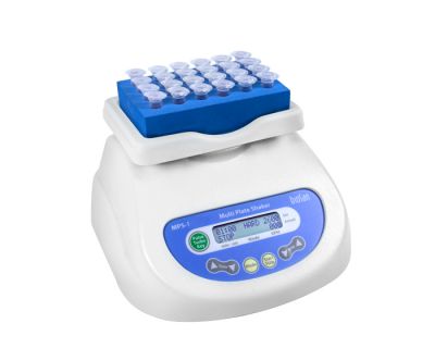 MPS-1 Biosan Вортекс-шейкер амплитуда 3 мм, до 3200 об/мин, с платформами для глуболуночных и иммунопланшет, с блоком питания Biosan