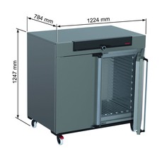 Шкаф сушильный UN450 с естеств. циркуляцией воздуха, контроллер SingleDISPLAY, Memmert