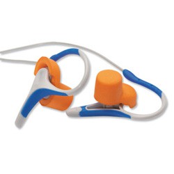 Многоразовые ушные клипсы - 10 пар / Оранжевый /С шнуром KLEENGUARD* H50 Kimberly-Clark