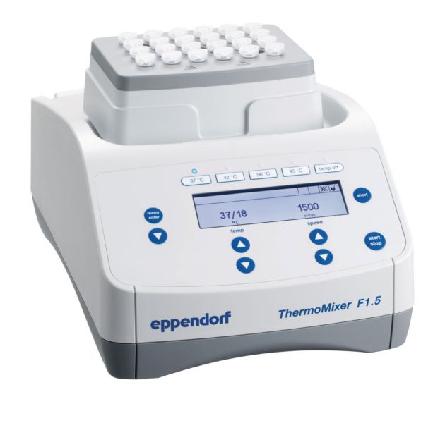 Термошейкер ThermoMixer F1,5, с перемешиванием, термоблок 24х1,5 мл, Eppendorf