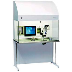 Рабочая станция на два рабочих места (1 стерео микроскоп).L126 IVF K-systems