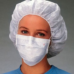 Стерильная маска на резинках / завязках KIMTECH PURE* M3 23 см. Kimberly-Clark