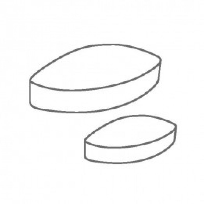 IKAFLON® 35 Set (5 Pcs) ellipse PTFE-coated Magnetic stirring bars IKA