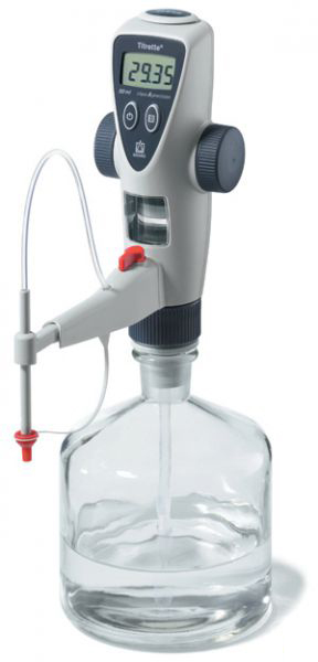 Бюретка полуавтоматическая цифровая Titrette, 10 мл, с RS232, Brand