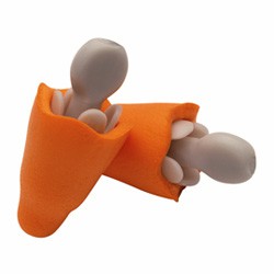 Многоразовые беруши ComfortFlex - 50 пар / Оранжевый / С шнурком JACKSON SAFETY* H30 Kimberly-Clark